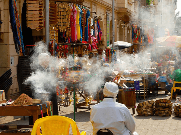 El Moez Street and Khan El Khalili Walking Tour