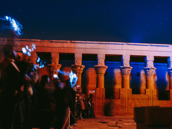 Philae Temple Sound and Light Show in Aswan