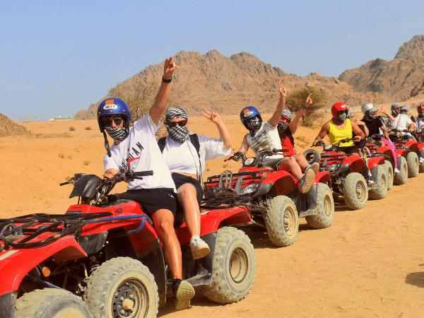 Quad Bike Adventure in Hurghada desert safari