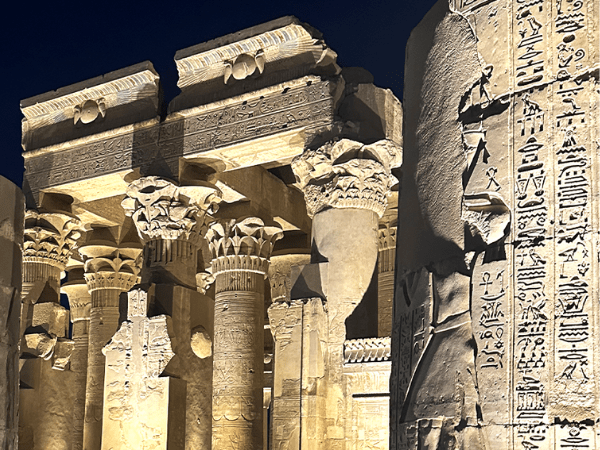 Il tempio di Kom Ombo.