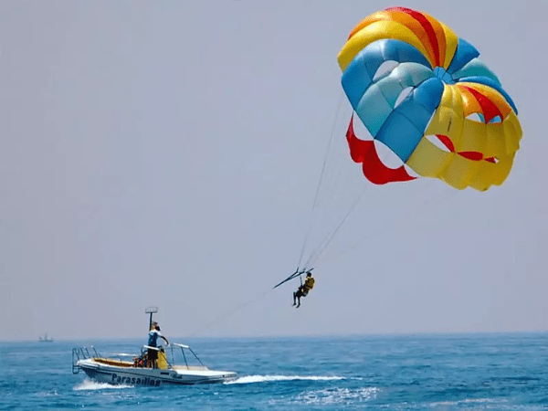 Parasailing Adventure in Sharm El Sheikh Red Sea coast