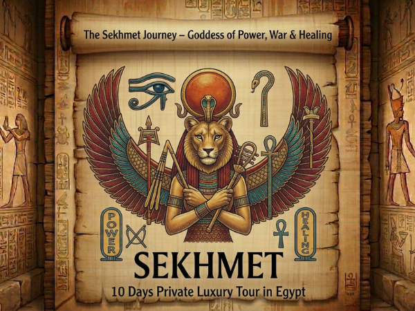 The Sekhmet Journey luxury spiritual Egypt tour