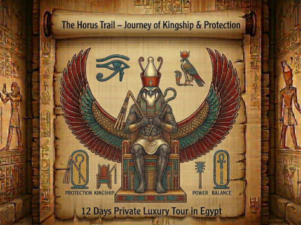 The Horus Trail luxury spiritual Egypt tour
