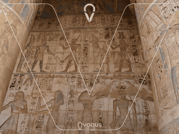 The Ramesseum temple visit.