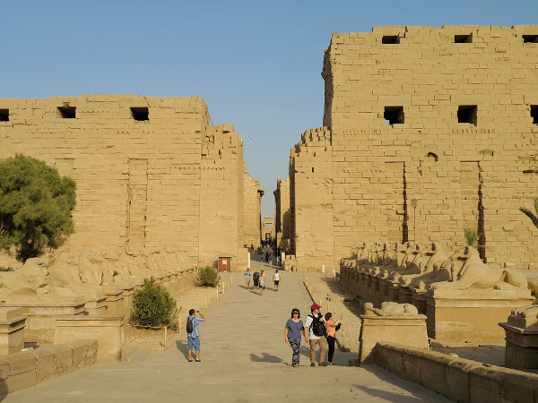 Visita ai templi di Karnak