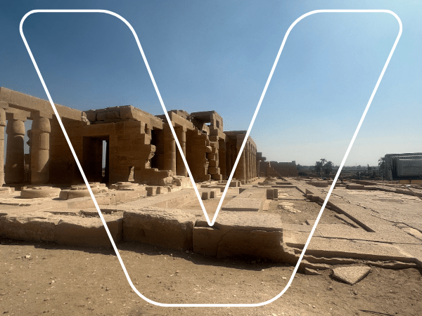 The Ramesseum temple visit.
