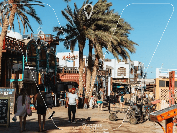 Walking in Old Sharm