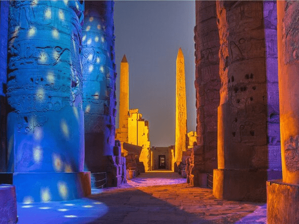 Spettacolo di luci e suoni al tempio di Karnak (tour facoltativo)