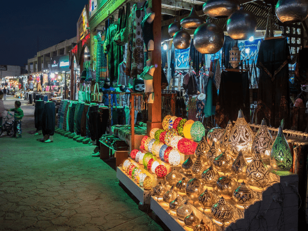 Compras y almuerzo en Dahab, regreso a Sharm