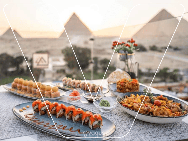 Nine Pyramids Lunch 
