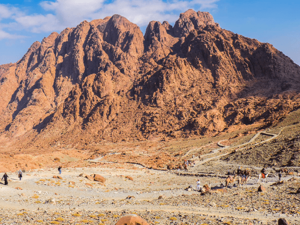 Climbing Mt Sinai