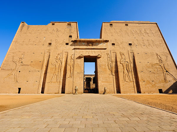 Explore Edfu temple