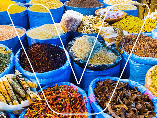 Walking in Aswan Bazaar