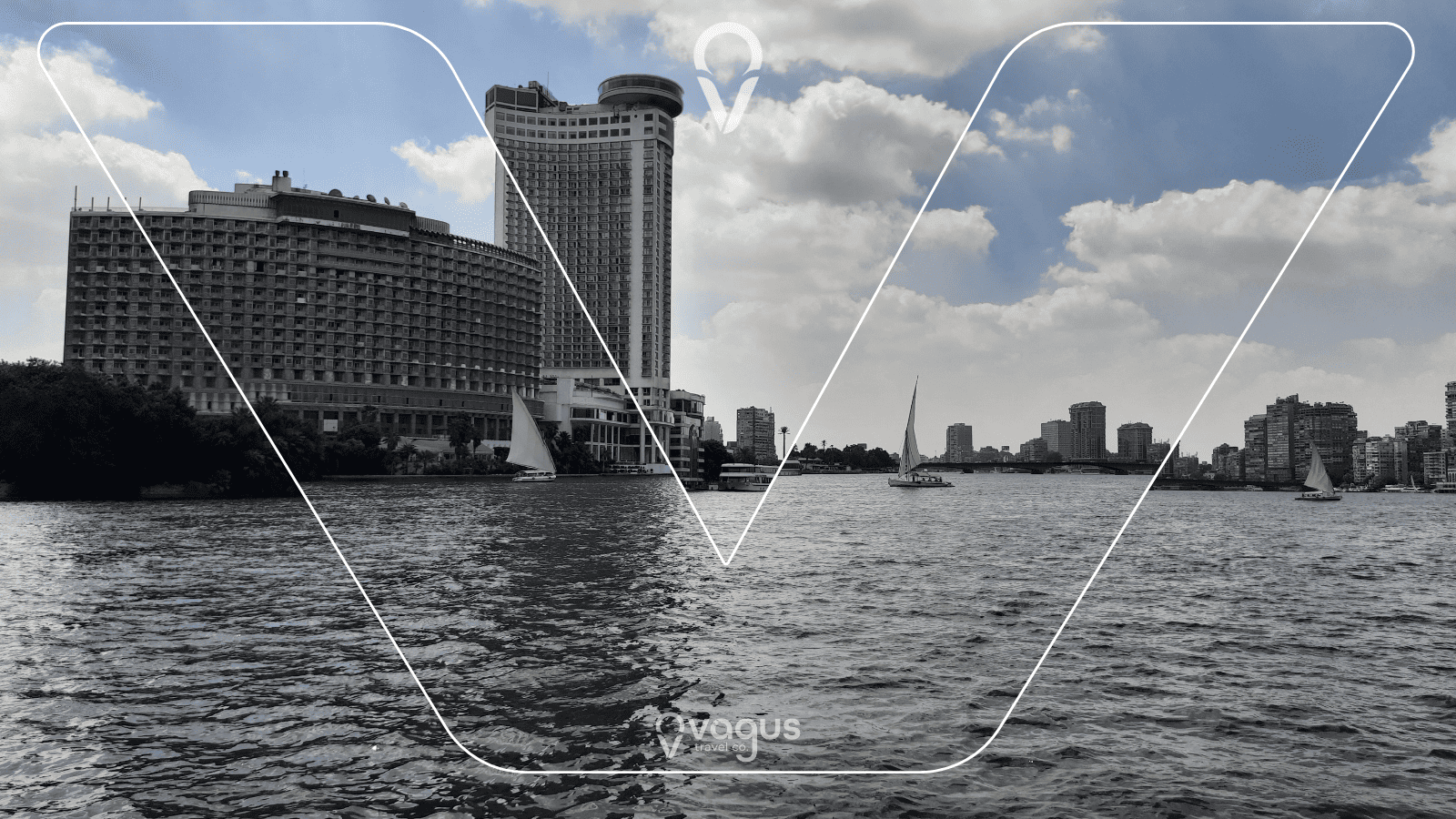 Felucca ride in the Nile river.